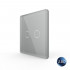 Панель для сенсорного выключателя Livolo, 2 клавиши, цвет серый, 2.5D стекло BB-C7-C2-15 2.5D Панель для сенсорного выключателя Livolo, 2 клавиши, цвет серый, 2.5D стекло BB-C7-C2-15 2.5D