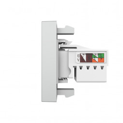Розетка интернет RJ-45 кат. 6 Livolo, цвет серый (механизм)