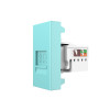 Розетка интернет RJ-45 кат. 6 Livolo, цвет зеленый (механизм)