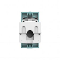 Розетка интернет RJ-45 кат. 6 Livolo, цвет зеленый (механизм)