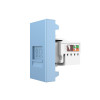 Розетка интернет RJ-45 кат. 6 Livolo, цвет синий (механизм)