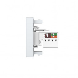 Розетка интернет RJ-45 кат. 6 Livolo, цвет серебристый / алюминий (механизм)