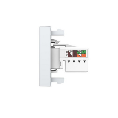 Розетка интернет RJ-45 кат. 6 Livolo, цвет серебристый / алюминий (механизм) BB-C7-1C-20 Розетка интернет RJ-45 кат. 6 Livolo, цвет серебристый / алюминий (механизм) BB-C7-1C-20