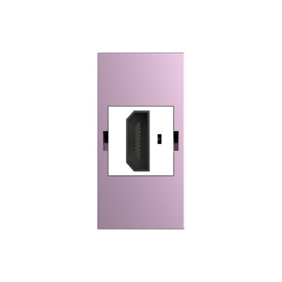 Розетка HDMI 2.0 Livolo, цвет розовый (механизм) BB-C7-1HD-17 Розетка HDMI 2.0 Livolo, цвет розовый (механизм) BB-C7-1HD-17