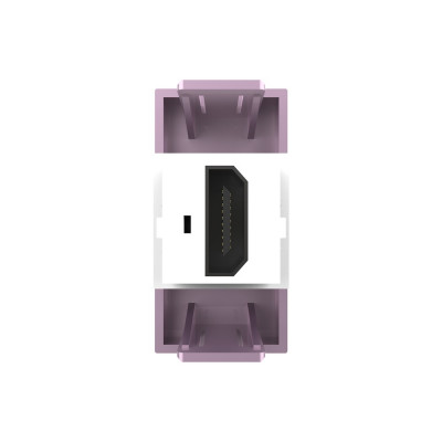 Розетка HDMI 2.0 Livolo, цвет розовый (механизм) BB-C7-1HD-17 Розетка HDMI 2.0 Livolo, цвет розовый (механизм) BB-C7-1HD-17