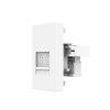 Розетка телефонная RJ-11 кат. 3 Livolo, цвет белый (механизм) Розетка телефонная RJ-11 кат. 3 Livolo, цвет белый (механизм)