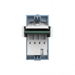 Розетка телефонная RJ-11 кат. 3 Livolo, цвет синий (механизм)