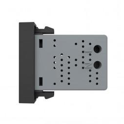Розетка USB с блоком питания 2.1А 5В Livolo, цвет черный (механизм)