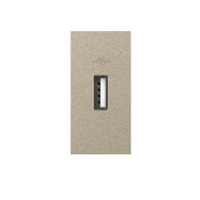 Розетка USB с блоком питания 2.1А 5В Livolo, цвет шампань (механизм) BB-C7-1USB-16 Розетка USB с блоком питания 2.1А 5В Livolo, цвет шампань (механизм) BB-C7-1USB-16