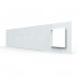 Панель для 4-х сенсорных выключателей и розетки Livolo, 5 клавиш (1+1+2+1), цвет белый, стекло BB-C7-C1/C1/C2/C1/SR-11 Панель для 4-х сенсорных выключателей и розетки Livolo, 5 клавиш (1+1+2+1), цвет белый, стекло BB-C7-C1/C1/C2/C1/SR-11