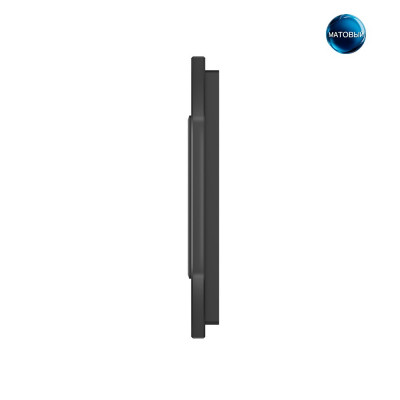Рамка для розетки Livolo 3 поста, цвет черный матовый, стекло BB-C7-SR/SR/SR-12 MT Рамка для розетки Livolo 3 поста, цвет черный матовый, стекло BB-C7-SR/SR/SR-12 MT