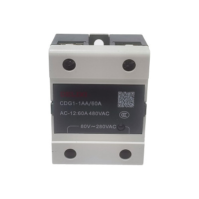 Твердотельное однофазное реле переменного тока 60A CDG1-AA 60A Твердотельное однофазное реле переменного тока 60A CDG1-AA 60A