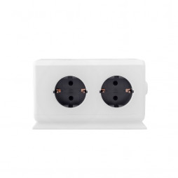 Удлинитель BiCube Extended 6 Euro 16A, 4 USB 3A+C с блоком 5В/3.1А, кабель 1,5м RocketSocket, цвет белый-серый