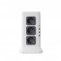 Удлинитель Tower Extended 12 Euro 16A, 4 USB 3A+C с блоком 5В/3.4А, кабель 2, 0м RocketSocket, цвет белый-серый GNS5004 Удлинитель Tower Extended 12 Euro 16A, 4 USB 3A+C с блоком 5В/3.4А, кабель 2, 0м RocketSocket, цвет белый-серый GNS5004