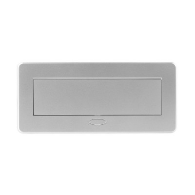 Розетка горизонтальная выдвижная 2 Euro 16A, 2 USB A с блоком 5В/2.1А RocketSocket, проводка, цвет серый SHS018-S Розетка горизонтальная выдвижная 2 Euro 16A, 2 USB A с блоком 5В/2.1А RocketSocket, проводка, цвет серый SHS018-S