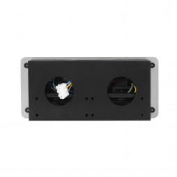 Розетка горизонтальная выдвижная 2 Euro 16A, 2 USB A с блоком 5В/2.1А RocketSocket, проводка, цвет серый