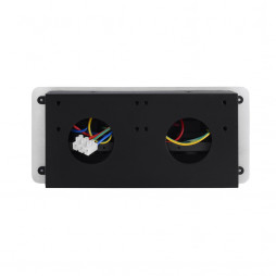 Розетка горизонтальная выдвижная 2 Euro 16A, 2 USB A с блоком 5В/2.1А RocketSocket, проводка, цвет белый