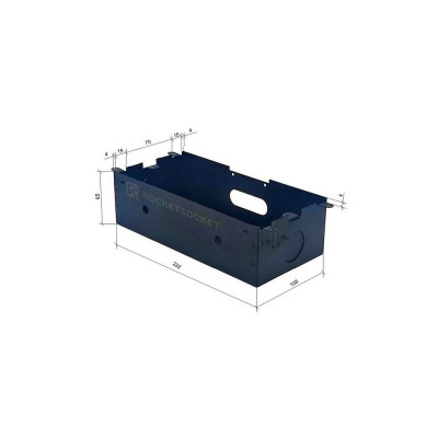 Розетка горизонтальная выдвижная 2 Euro 16A, 2 USB A с блоком 5В/2.1А RocketSocket, проводка, цвет белый SHS018-W Розетка горизонтальная выдвижная 2 Euro 16A, 2 USB A с блоком 5В/2.1А RocketSocket, проводка, цвет белый SHS018-W