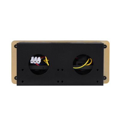 Розетка горизонтальная выдвижная 2 Euro 16A, USB type A+C с блоком 18W RocketSocket, проводка, цвет золотой SHS019-G Розетка горизонтальная выдвижная 2 Euro 16A, USB type A+C с блоком 18W RocketSocket, проводка, цвет золотой SHS019-G