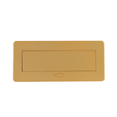 Розетка горизонтальная выдвижная 2 Euro 16A, 2 USB A с блоком 5В/2.1А, RJ45 RocketSocket, проводка, цвет золотой SHS020-G Розетка горизонтальная выдвижная 2 Euro 16A, 2 USB A с блоком 5В/2.1А, RJ45 RocketSocket, проводка, цвет золотой SHS020-G