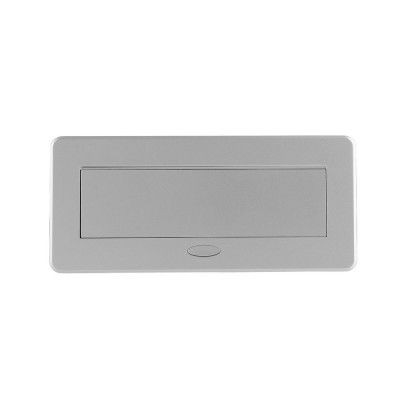 Розетка горизонтальная выдвижная 2 Euro 16A, 2 USB A с блоком 5В/2.1А, 2 RJ45 RocketSocket, проводка, цвет серый SHS021-S Розетка горизонтальная выдвижная 2 Euro 16A, 2 USB A с блоком 5В/2.1А, 2 RJ45 RocketSocket, проводка, цвет серый SHS021-S