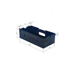 Розетка горизонтальная выдвижная 2 Euro 16A, 2 USB A с блоком 5В/2.1А, 2 RJ45 RocketSocket, проводка, цвет белый