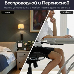 Беспроводной кинетический выключатель света LoraTap на 1 линию, цвет белый