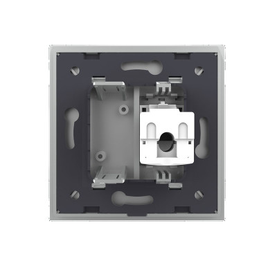 Розетка интернет одинарная RJ-45 кат.6 Livolo, 1 пост, цвет серый VL-C791C-15 Розетка интернет одинарная RJ-45 кат.6 Livolo, 1 пост, цвет серый VL-C791C-15