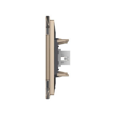 Розетка HDMI 2.0 одинарная Livolo, 1 пост, цвет золотой VL-C791HD-13 Розетка HDMI 2.0 одинарная Livolo, 1 пост, цвет золотой VL-C791HD-13