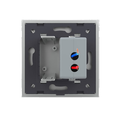 Розетка с одним USB type-A, блоком питания 5В 2.1А Livolo, 1 пост, цвет серый VL-C791USB-15 Розетка с одним USB type-A, блоком питания 5В 2.1А Livolo, 1 пост, цвет серый VL-C791USB-15