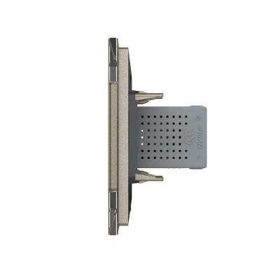 Розетка с одним USB type-A, блоком питания 5В 2.1А Livolo, 1 пост, цвет шампань VL-C791USB-16 Розетка с одним USB type-A, блоком питания 5В 2.1А Livolo, 1 пост, цвет шампань VL-C791USB-16