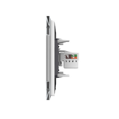 Розетка интернет двойная RJ-45 кат.6 Livolo, 1 пост, цвет белый VL-C792C-11 Розетка интернет двойная RJ-45 кат.6 Livolo, 1 пост, цвет белый VL-C792C-11
