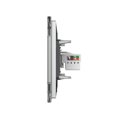 Розетка интернет двойная RJ-45 кат.6 Livolo, 1 пост, цвет серый VL-C792C-15 Розетка интернет двойная RJ-45 кат.6 Livolo, 1 пост, цвет серый VL-C792C-15