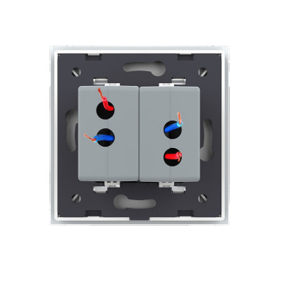 Розетка с двумя USB type-A, блоком питания 5В 2.1А Livolo, 1 пост, цвет белый VL-C792USB-11 Розетка с двумя USB type-A, блоком питания 5В 2.1А Livolo, 1 пост, цвет белый VL-C792USB-11