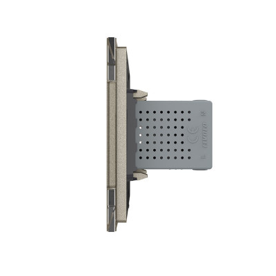 Розетка с двумя USB type-A, блоком питания 5В 2.1А Livolo, 1 пост, цвет шампань VL-C792USB-16 Розетка с двумя USB type-A, блоком питания 5В 2.1А Livolo, 1 пост, цвет шампань VL-C792USB-16