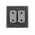 Розетка с двумя USB type-A, блоком питания 5В 2.1А Livolo, 1 пост, цвет шампань VL-C792USB-16 Розетка с двумя USB type-A, блоком питания 5В 2.1А Livolo, 1 пост, цвет шампань VL-C792USB-16
