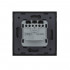Розетка электрическая 16A Livolo, 1 пост, зажимы, цвет черный VL-C7TC16A-2BPS01 Розетка электрическая 16A Livolo, 1 пост, зажимы, цвет черный VL-C7TC16A-2BPS01