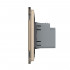 Розетка USB type-C, блоком питания 45W Livolo, 1 пост, цвет золотой VL-C7VUC-2AP Розетка USB type-C, блоком питания 45W Livolo, 1 пост, цвет золотой VL-C7VUC-2AP