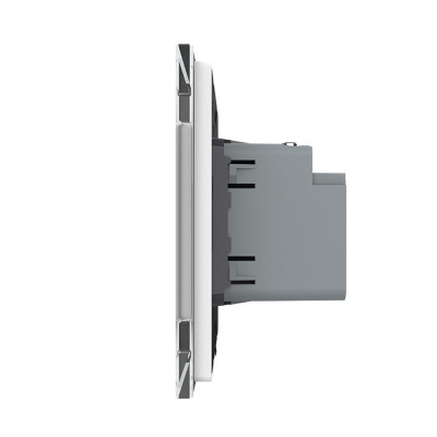 Розетка USB type-C, блоком питания 45W Livolo, 1 пост, цвет белый VL-C7VUC-2WP Розетка USB type-C, блоком питания 45W Livolo, 1 пост, цвет белый VL-C7VUC-2WP