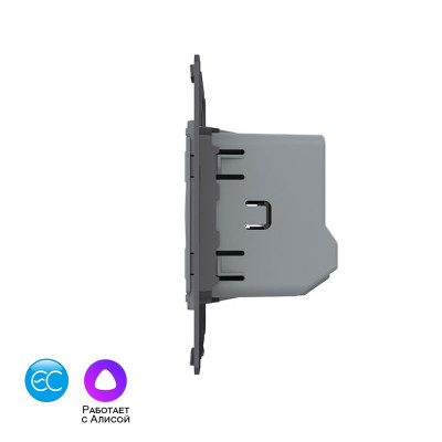 Двухклавишный умный сенсорный выключатель Livolo EC (механизм) VL-FC2Z2-2GSVM Двухклавишный умный сенсорный выключатель Livolo EC (механизм) VL-FC2Z2-2GSVM