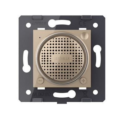 Bluetooth 5.0 колонка Livolo, цвет золотой (механизм) VL-FCF-2AP Bluetooth 5.0 колонка Livolo, цвет золотой (механизм) VL-FCF-2AP