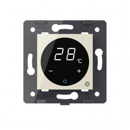 Терморегулятор пола Livolo 16А, сенсорное управление, датчик воздуха, цвет жемчужный (механизм)