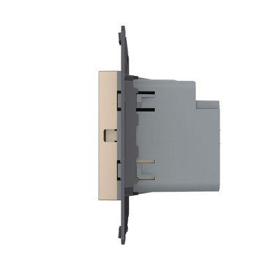 Розетка USB type C+A с блоком питания 36W Livolo, цвет золотой (механизм) VL-FCUA18W.UC18W-2AP Розетка USB type C+A с блоком питания 36W Livolo, цвет золотой (механизм) VL-FCUA18W.UC18W-2AP