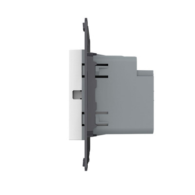 Розетка USB type C+A с блоком питания 36W Livolo, цвет белый (механизм) VL-FCUA18W.UC18W-2WP Розетка USB type C+A с блоком питания 36W Livolo, цвет белый (механизм) VL-FCUA18W.UC18W-2WP