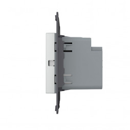 Розетка USB type C с блоком питания 45W Livolo, цвет серый (механизм)