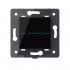 Двухклавишный сенсорный выключатель Livolo Quadro, цвет черный (механизм) VL-Q7-02-12 Двухклавишный сенсорный выключатель Livolo Quadro, цвет черный (механизм) VL-Q7-02-12