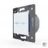 Двухклавишная сенсорная кнопка Livolo Quadro, цвет белый (механизм) VL-Q7-02H-11 Двухклавишная сенсорная кнопка Livolo Quadro, цвет белый (механизм) VL-Q7-02H-11