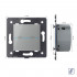 Сенсорный выключатель для штор Livolo Quadro, цвет серый (механизм) VL-Q7-02NW-15 Сенсорный выключатель для штор Livolo Quadro, цвет серый (механизм) VL-Q7-02NW-15