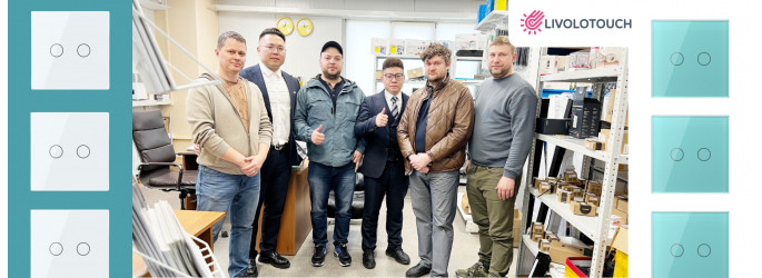 Встреча СНВ Групп с представителями завода LIVOLO International Electric  в марте 2024 года